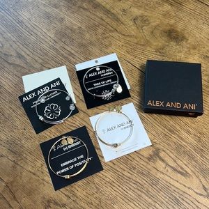 Alex and Ani energy bracelets